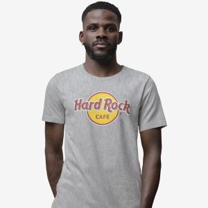 Men's Grey Classic Logo Tee