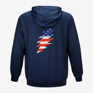 Grateful Dead US Blues Bolt UPF50 Hoodie in Navy