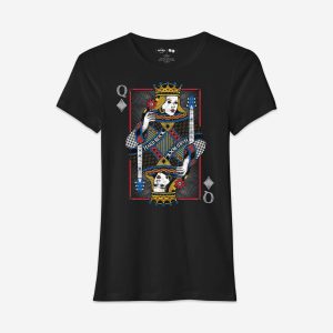 Queen of Diamonds Card Tee