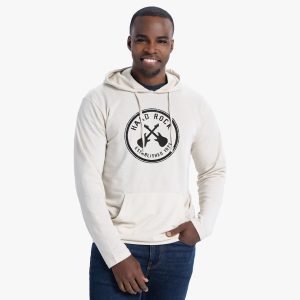 Cross Guitars Harbor Hoodie in Oatmeal White