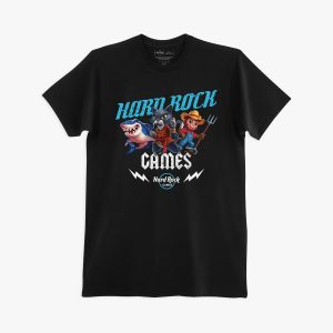 Hard Rock Games Jackpot Casino Tee in Black